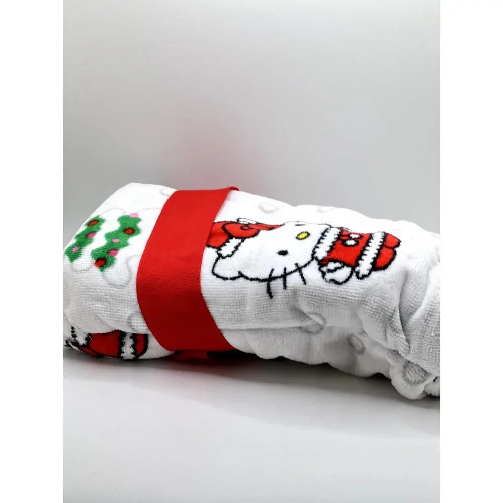 Hello Kitty Christmas Hand Towel Set- Two towels!